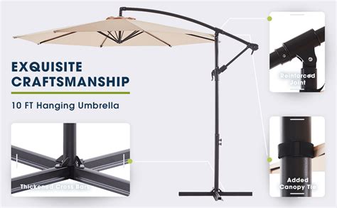 Amazon.com: Patio Offset Umbrellas.